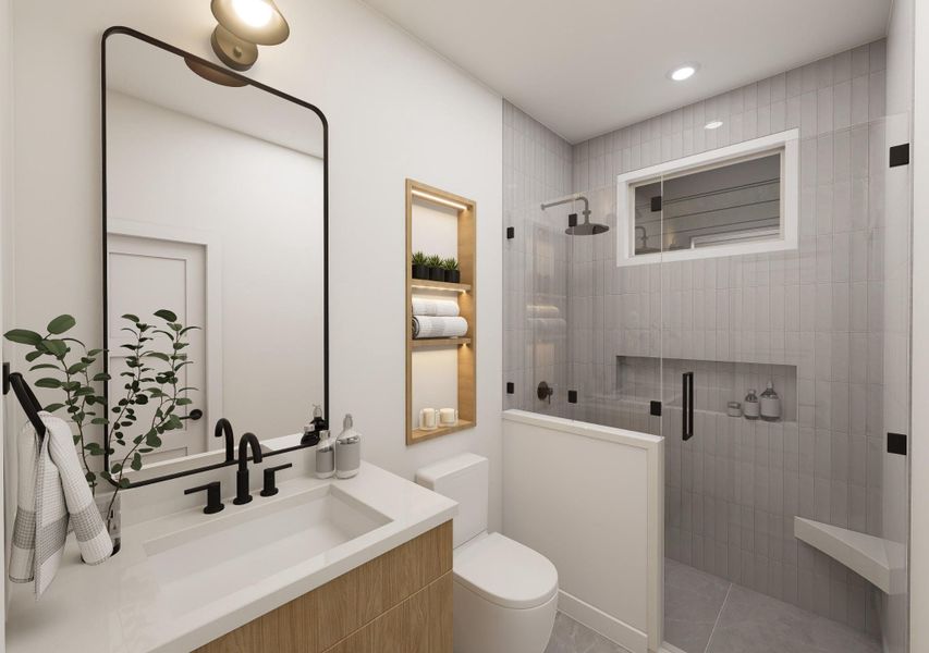 Renderings shown for illustrative purposes. Final finishes may vary. Contact us to receive the complete spec book