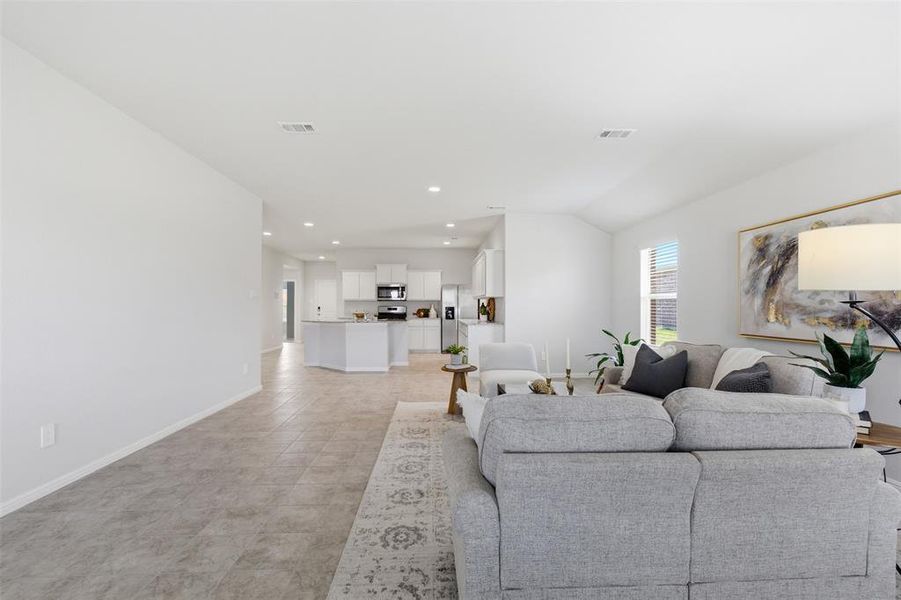 Furnished interior view inside a new home in Cresson Estates, Cresson (Image 6). Furnished interior view inside a new home in Cresson Estates, Cresson (Image 6).