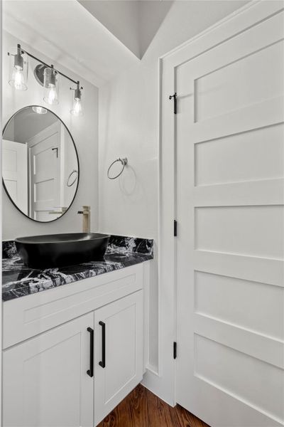 Half Bath on Main Floor Half Bath on Main Floor