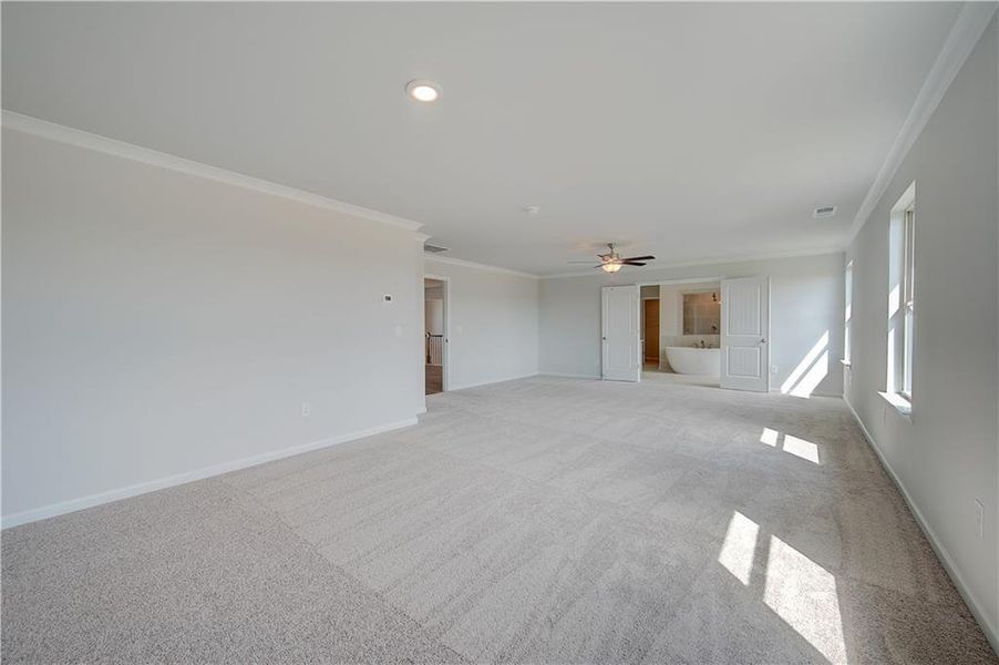 Spacious, unfurnished interior of a new home in Brighton, Locust Grove (Image 32). Spacious, unfurnished interior of a new home in Brighton, Locust Grove (Image 32).