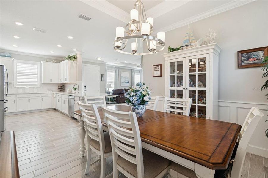 Furnished interior view inside a new home in , Wesley Chapel (Image 15).