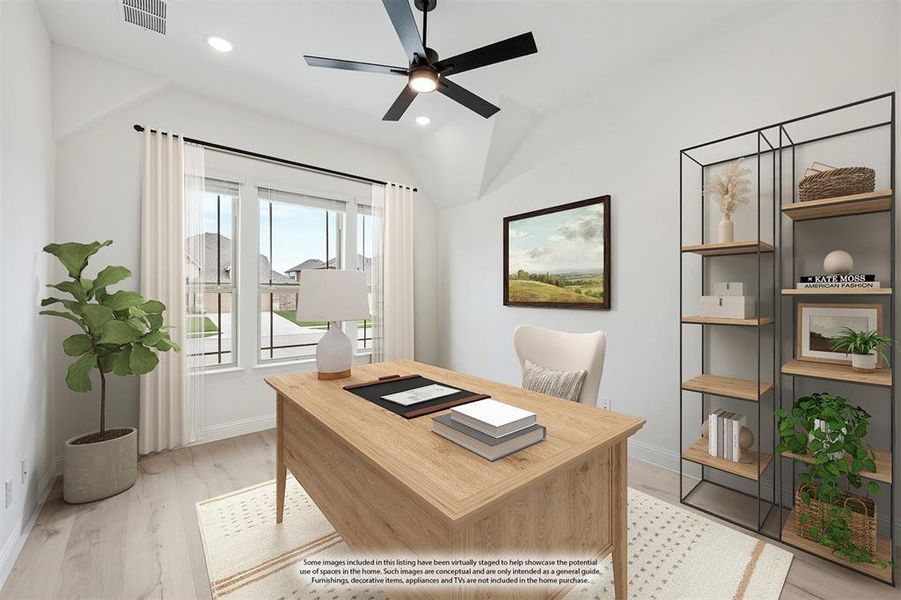 Furnished interior view inside a new home in West Crossing, Anna (Image 16). Furnished interior view inside a new home in West Crossing, Anna (Image 16).