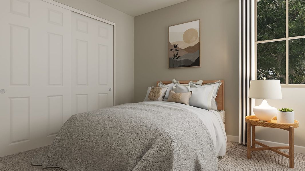 Representative furnished interior of a home built from the Azalea Plan 3005 by Tri Pointe Homes in Waterston Central, Gilbert (Image 14).