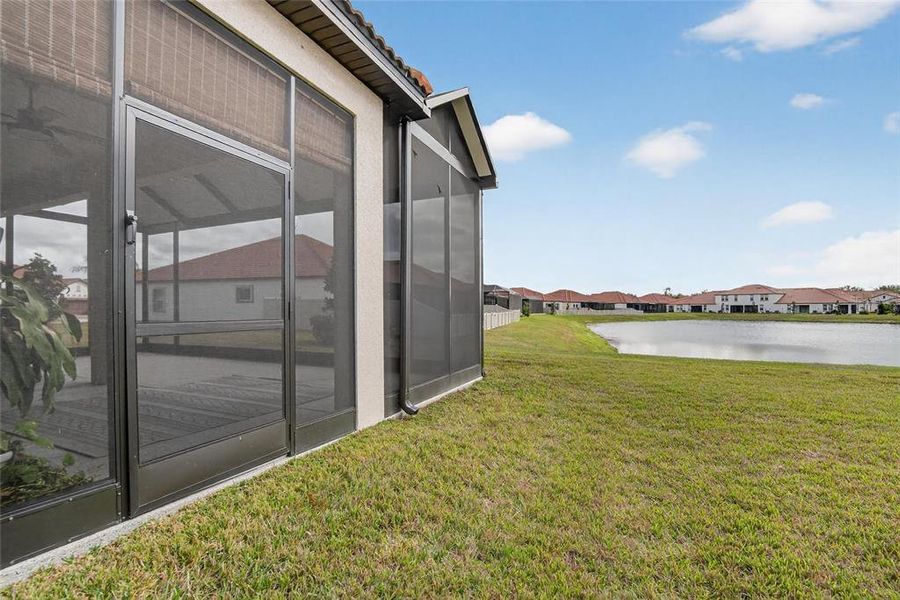Exterior details and patio area of a home in Southshore Bay: The Estates, Wimauma (Image 48).