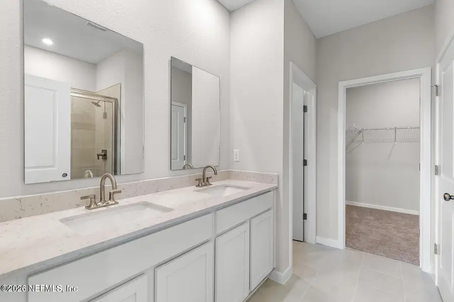 Furnished interior view inside a new home in The Landings at Pecan Park, Jacksonville (Image 6).