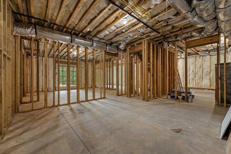 In-progress construction of a new home in , Ellijay, GA (Image 90).