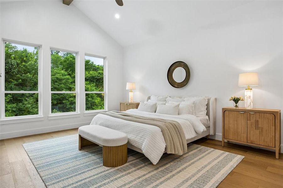 Furnished interior view inside a new home in , Midlothian (Image 14).