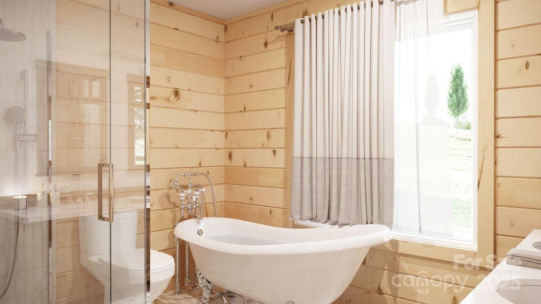 Furnished interior view inside a new home in , Connelly Springs (Image 14).