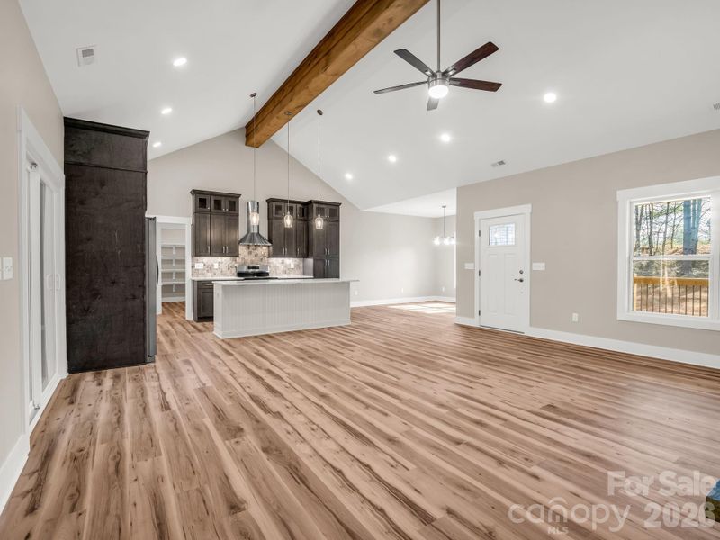 Spacious, unfurnished interior of a new home in , Morganton (Image 13).