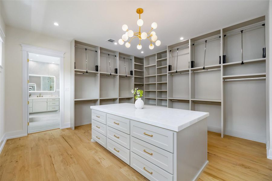 Furnished interior view inside a new home in , Houston (Image 36).