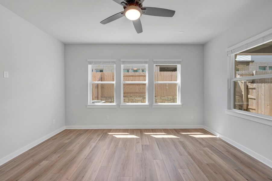 Spacious, unfurnished interior of a new home in Park Central, Georgetown (Image 31). Spacious, unfurnished interior of a new home in Park Central, Georgetown (Image 31).