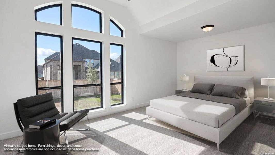 Furnished interior view inside a new home in Mayfair, New Braunfels (Image 12).