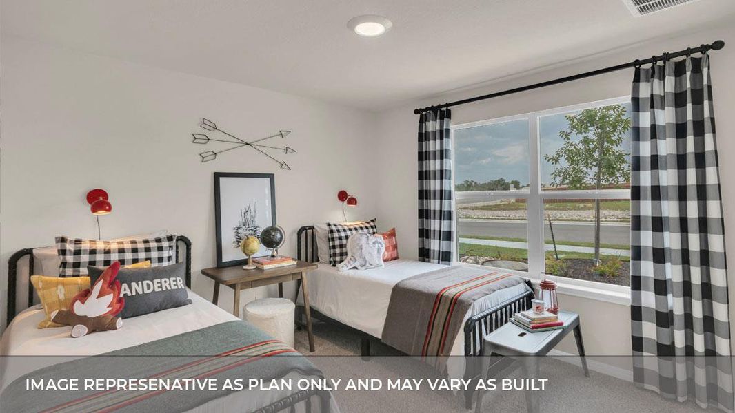 Furnished interior view inside a new home in Thunder Rock, Marble Falls (Image 4).