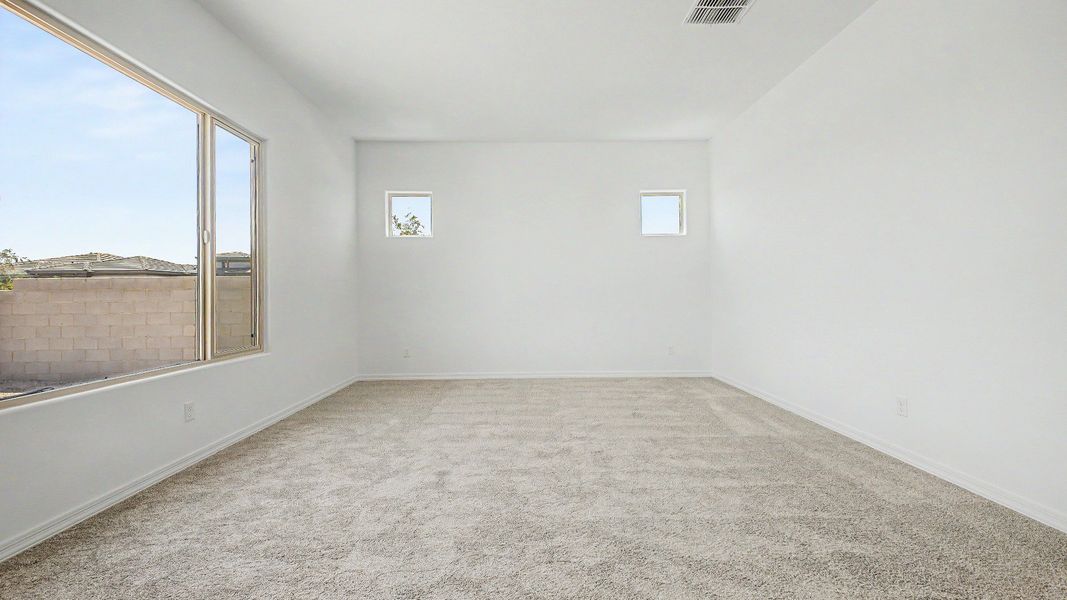Representative furnished interior of a home built from the Granada by DRB Homes in Windrose, Waddell (Image 8).