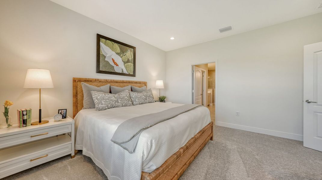 Furnished interior view inside a new home in Vistera of Venice, Nokomis (Image 6).