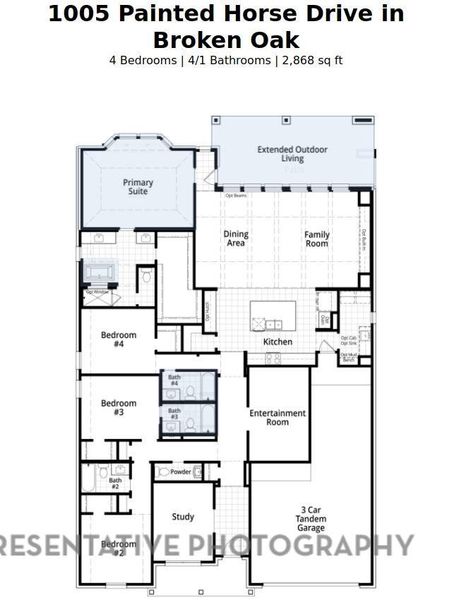 2D floor plan layout of this home in Broken Oak, Georgetown, TX (Image 4). 2D floor plan layout of this home in Broken Oak, Georgetown, TX (Image 4).