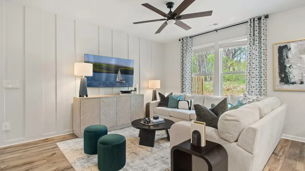 Furnished interior view inside a new home in Diamante, Stockbridge (Image 7).