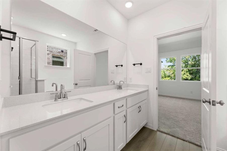 Furnished interior view inside a new home in Devonshire 40s, Forney (Image 6).