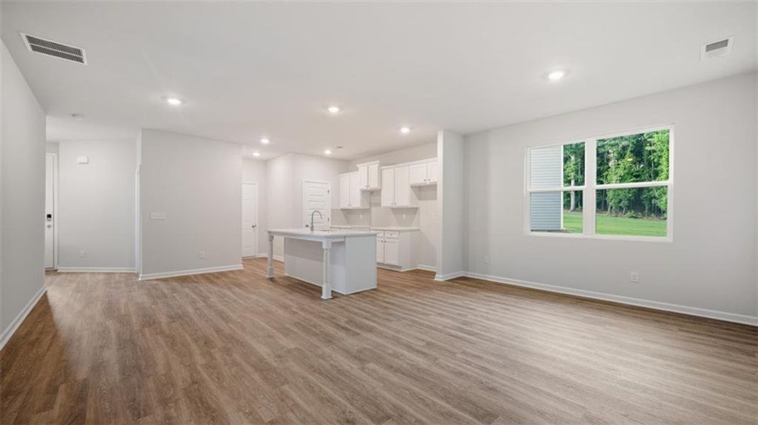 Spacious, unfurnished interior of a new home in Brookland Commons, Monroe (Image 23).