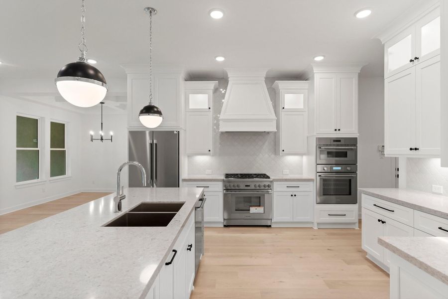 Furnished interior view inside a new home in , Spring (Image 7). Furnished interior view inside a new home in , Spring (Image 7).