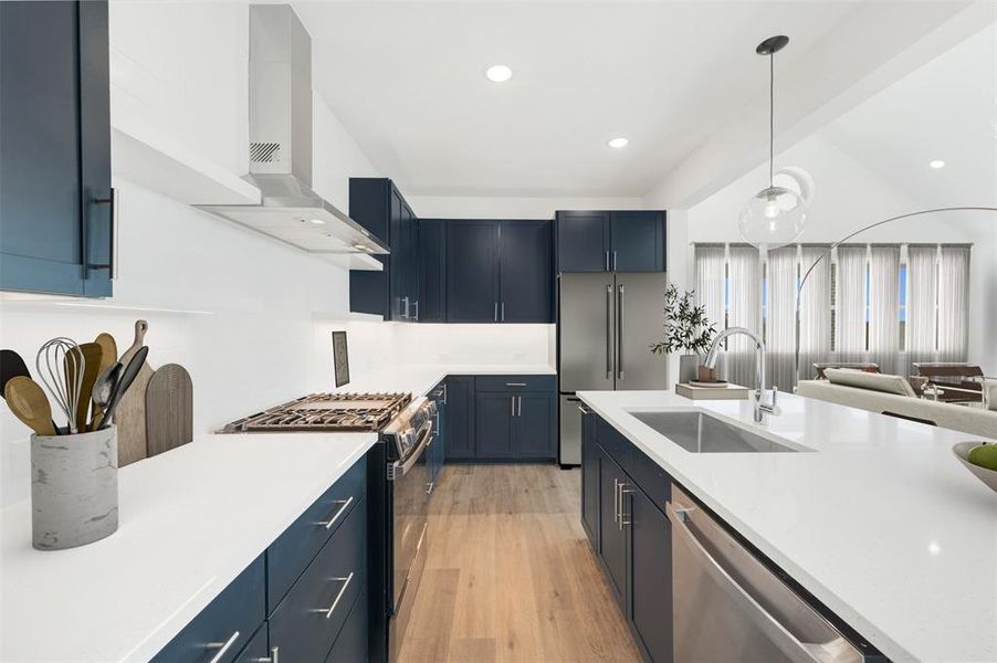 Furnished interior view inside a new home in Timberbrook, Justin (Image 16).