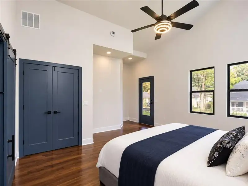 Furnished interior view inside a new home in , Atlanta (Image 28).