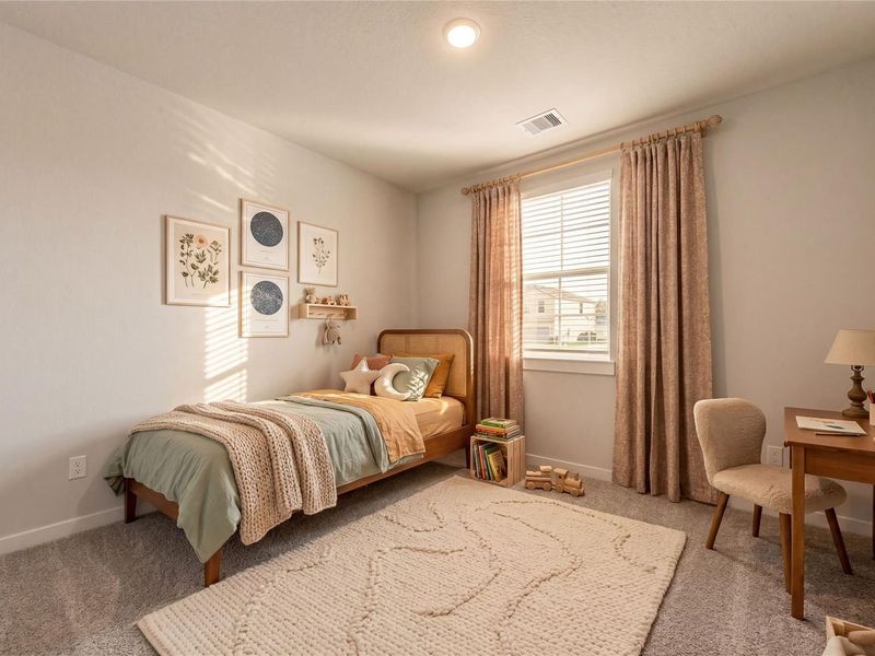 Furnished interior view inside a new home in Liberty Estates, Cleveland (Image 15).