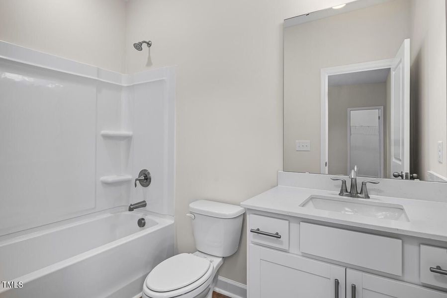 Furnished interior view inside a new home in Sage on North Main, Wake Forest (Image 11).