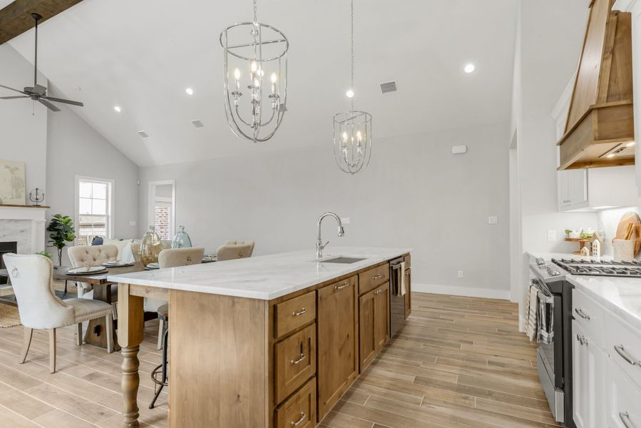 Representative furnished interior of a home built from the The Maggie by Reece Homes in Traditions, Bryan (Image 16).