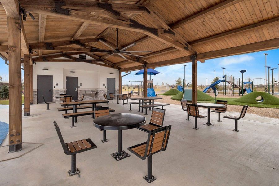 Furnished interior view inside a new home in Sierra Vista Townhomes, Rosharon (Image 10). Furnished interior view inside a new home in Sierra Vista Townhomes, Rosharon (Image 10).