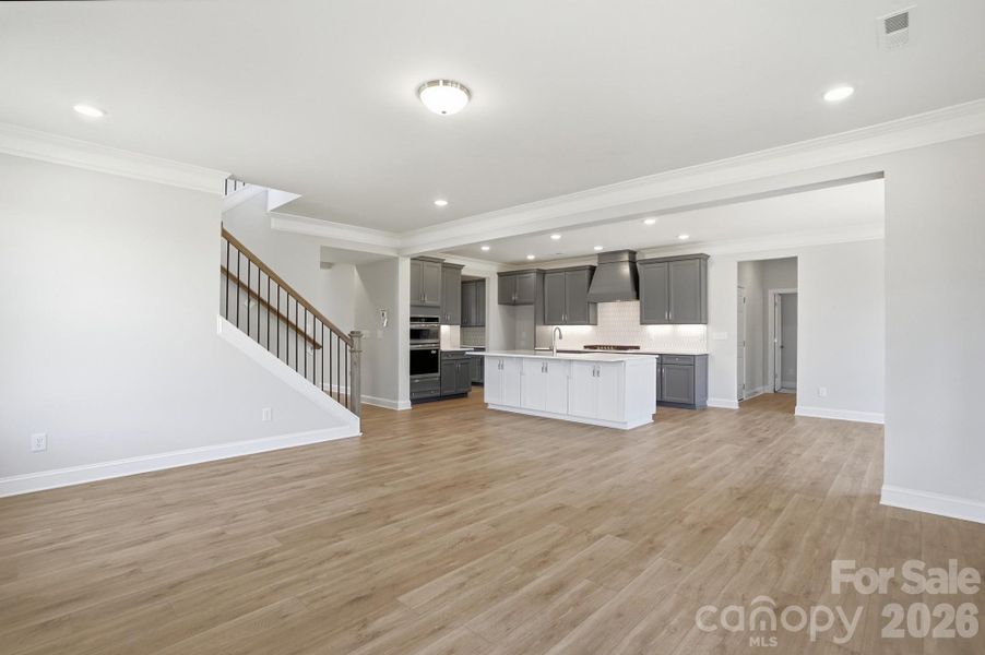 Spacious, unfurnished interior of a new home in Robinson Oaks, Gastonia (Image 28).