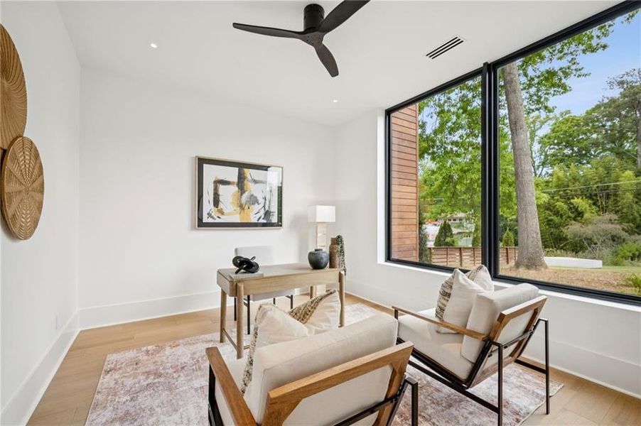 Furnished interior view inside a new home in , Brookhaven (Image 45).