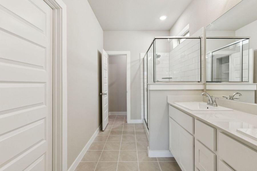 Representative furnished interior of a home built from the Stanley II | Ventana by Trophy Signature Homes in Ventana, Fort Worth (Image 13).