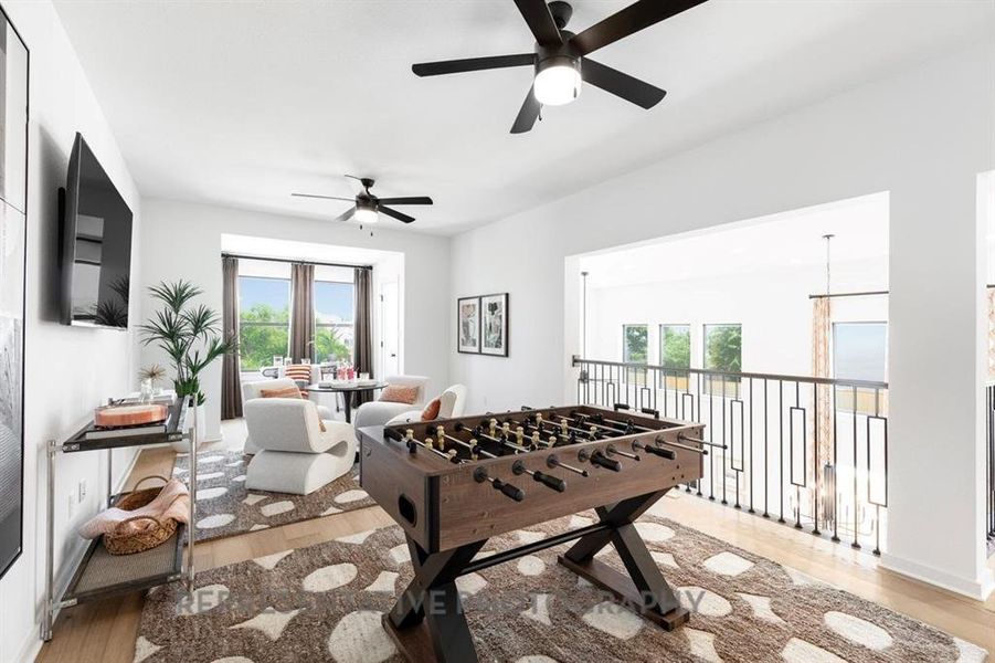 Furnished interior view inside a new home in Meraki, Forney (Image 19).