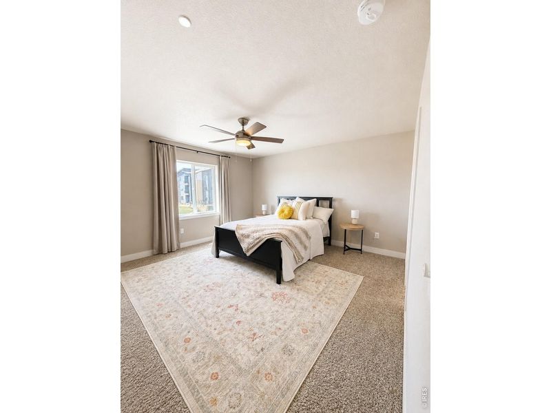 Furnished interior view inside a new home in Northridge Trails Townhomes, Greeley (Image 6).