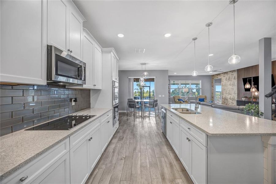 Furnished interior view inside a new home in , Wesley Chapel (Image 56).