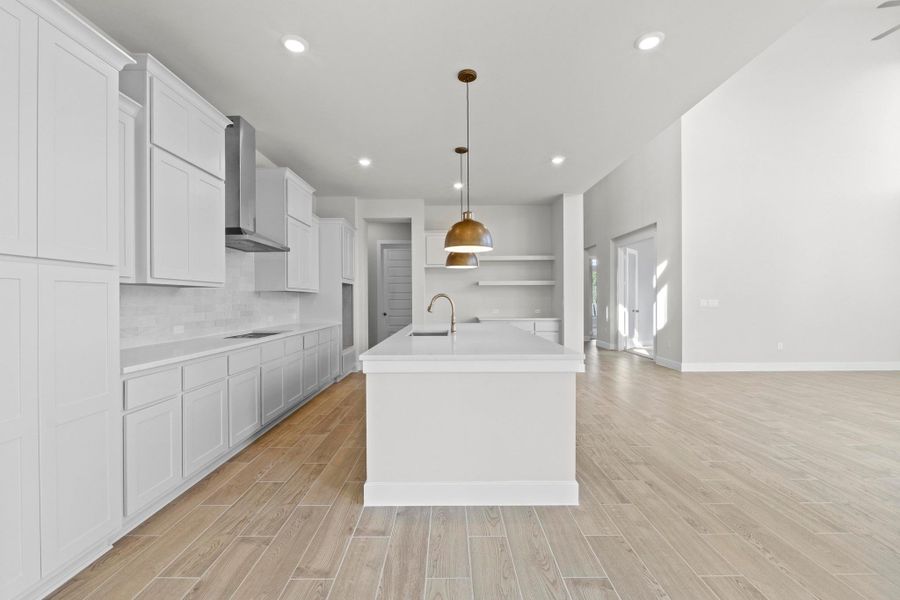 Furnished interior view inside a new home in Parmer Ranch, Georgetown (Image 9).