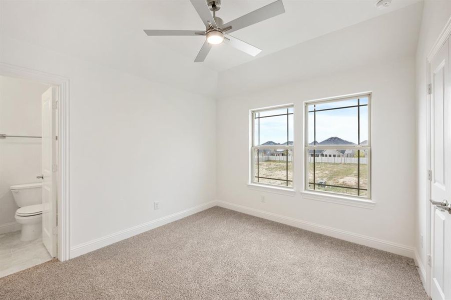 Spacious, unfurnished interior of a new home in Painted Tree Woodland District 50, McKinney (Image 15). Spacious, unfurnished interior of a new home in Painted Tree Woodland District 50, McKinney (Image 15).