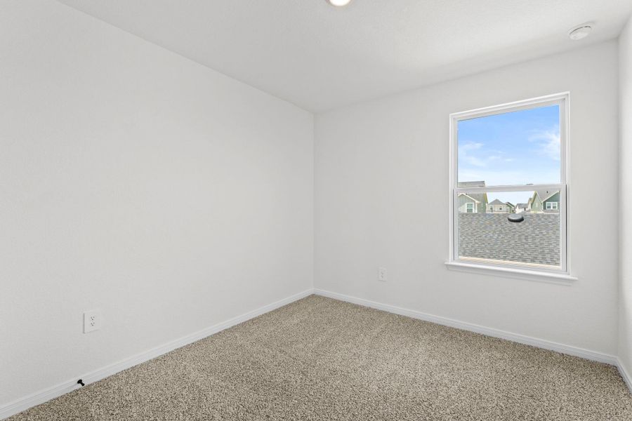 Spacious, unfurnished interior of a new home in Avery Centre, Round Rock (Image 15). Spacious, unfurnished interior of a new home in Avery Centre, Round Rock (Image 15).