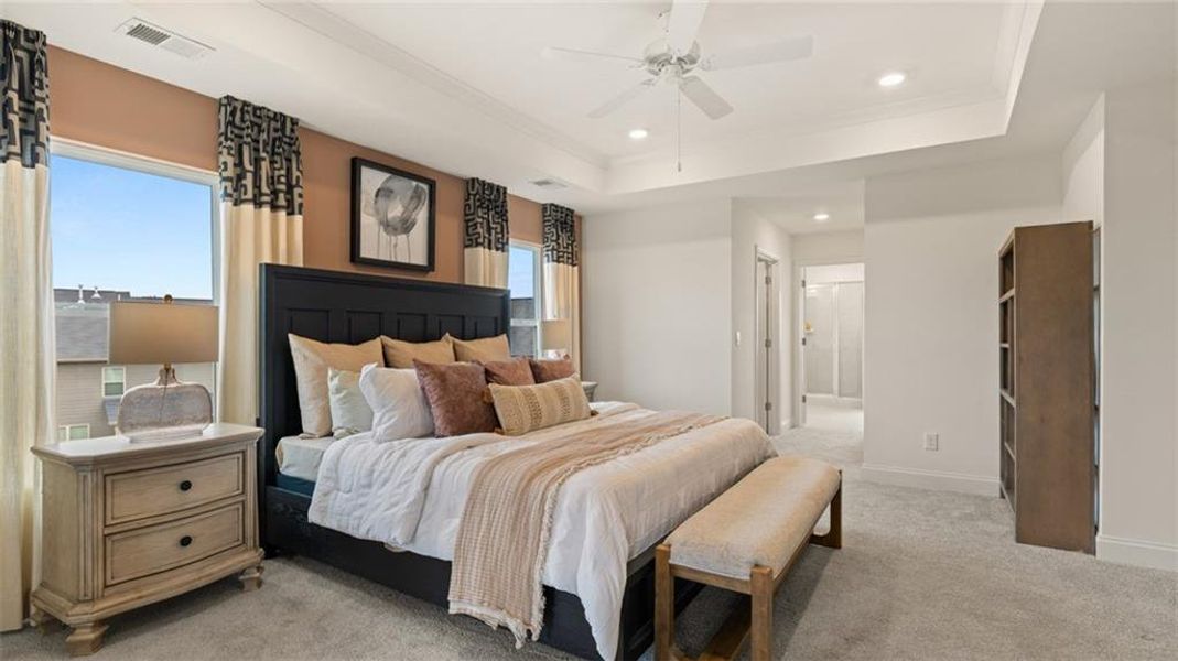 Furnished interior view inside a new home in The Gates at Pates Creek, Hampton (Image 33).