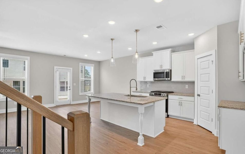 Furnished interior view inside a new home in Patillo Manor, Stockbridge (Image 3).
