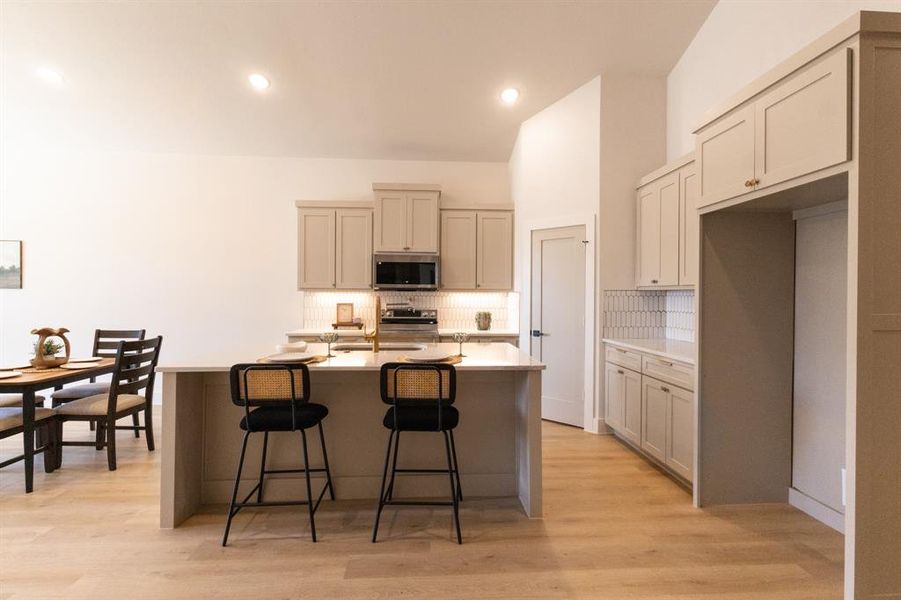 Furnished interior view inside a new home in , Fort Worth (Image 14). Furnished interior view inside a new home in , Fort Worth (Image 14).