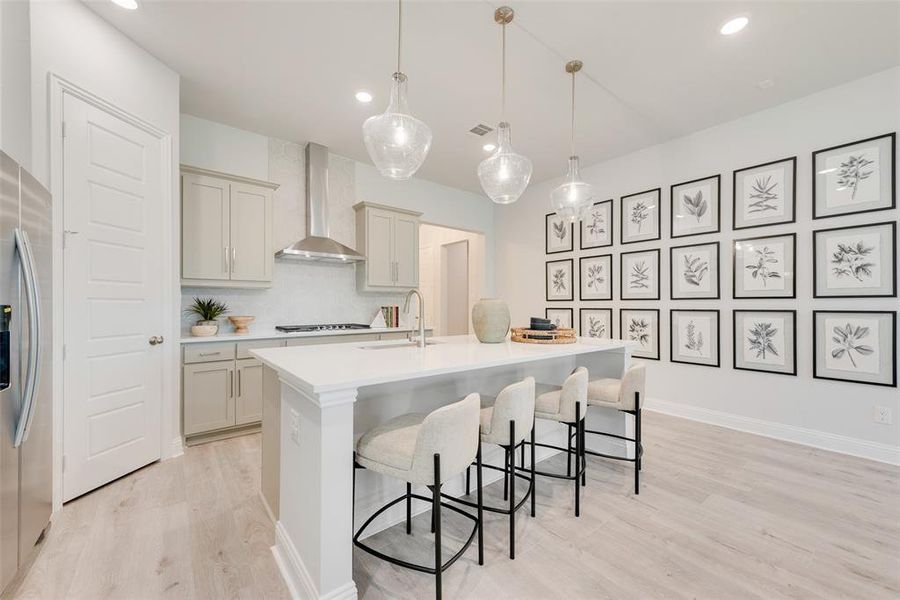 Furnished interior view inside a new home in Bayside, Rowlett (Image 15).