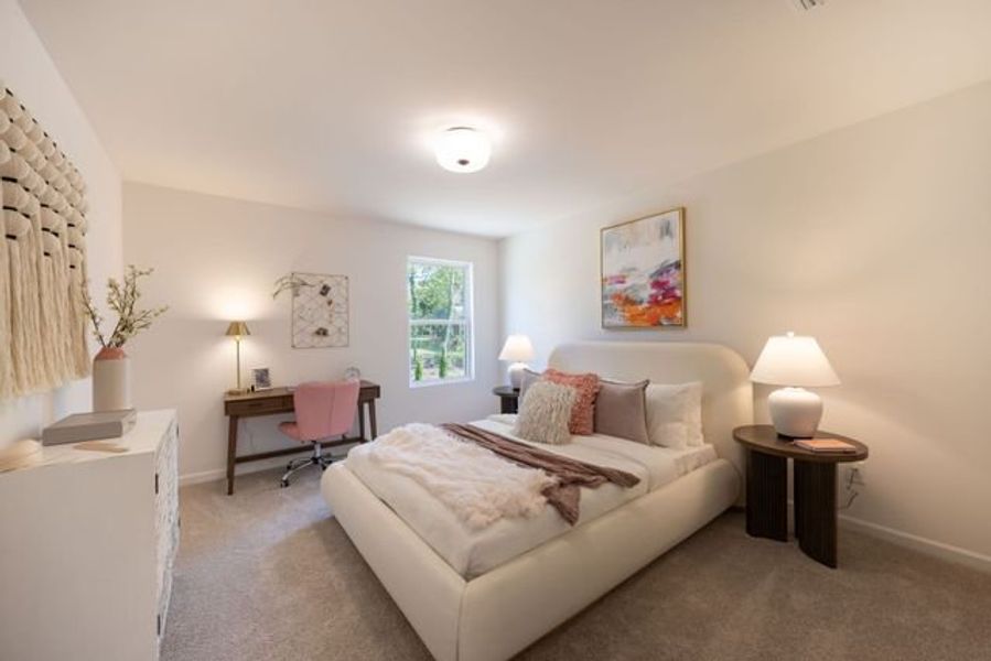 Representative furnished interior of a home built from the Abigale by True Homes in Swaim Meadows, Winston-Salem (Image 22).