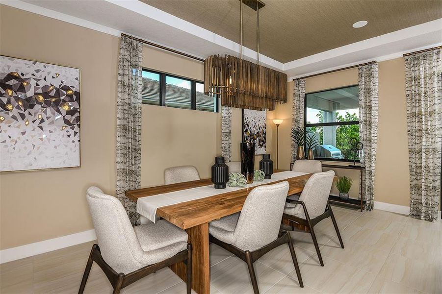 Furnished interior view inside a new home in Cresswind Lakewood Ranch, Lakewood Ranch (Image 27). Furnished interior view inside a new home in Cresswind Lakewood Ranch, Lakewood Ranch (Image 27).