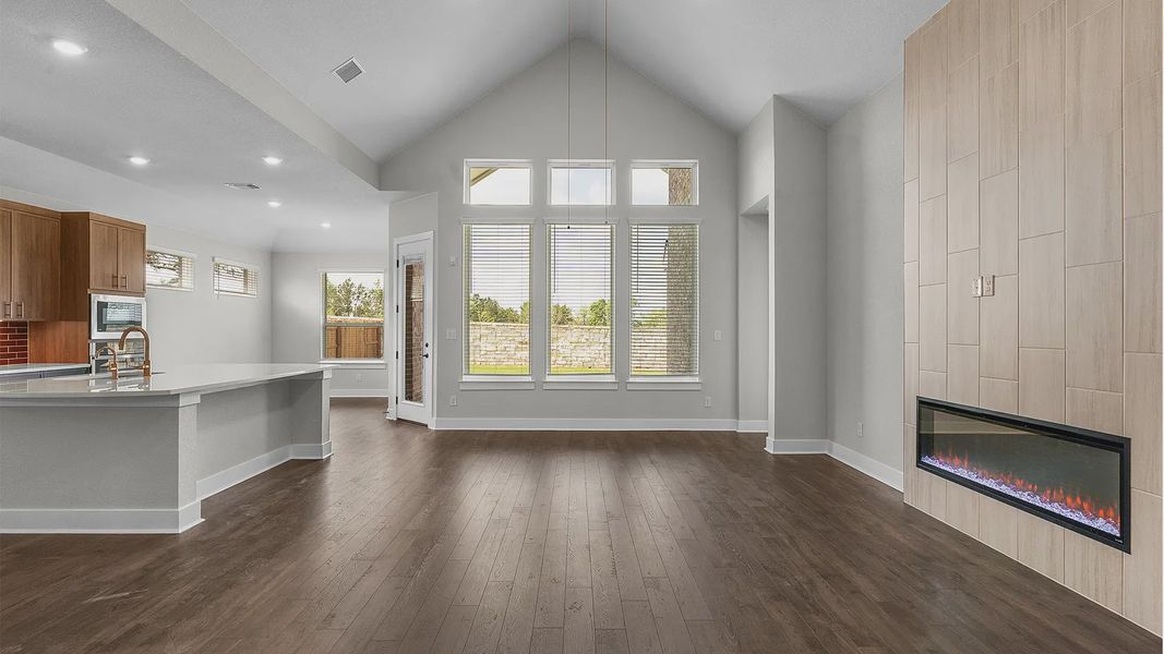 Spacious, unfurnished interior of a new home in Parkside on the River, Georgetown (Image 12). Spacious, unfurnished interior of a new home in Parkside on the River, Georgetown (Image 12).