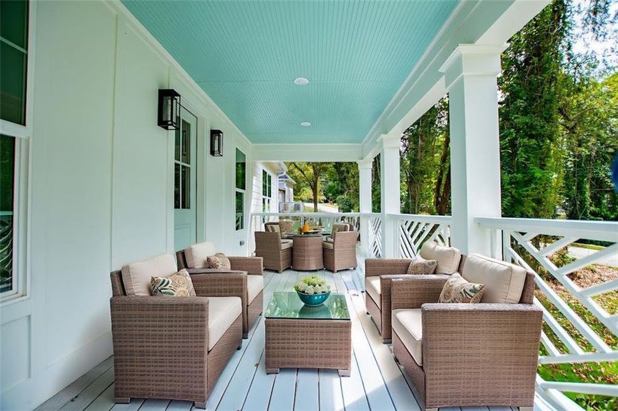 Exterior details and patio area of a home in , Bowdon (Image 26). Exterior details and patio area of a home in , Bowdon (Image 26).