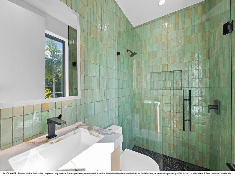 DISCLAIMER: Photos are for illustrative purposes only and are from a previously completed & similar home built by the same builder. Actual finishes, features & layout may differ based on selections & final construction details.