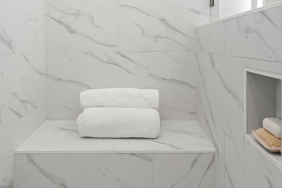 Close-up of interior finishes inside a home in , Houston (Image 24).