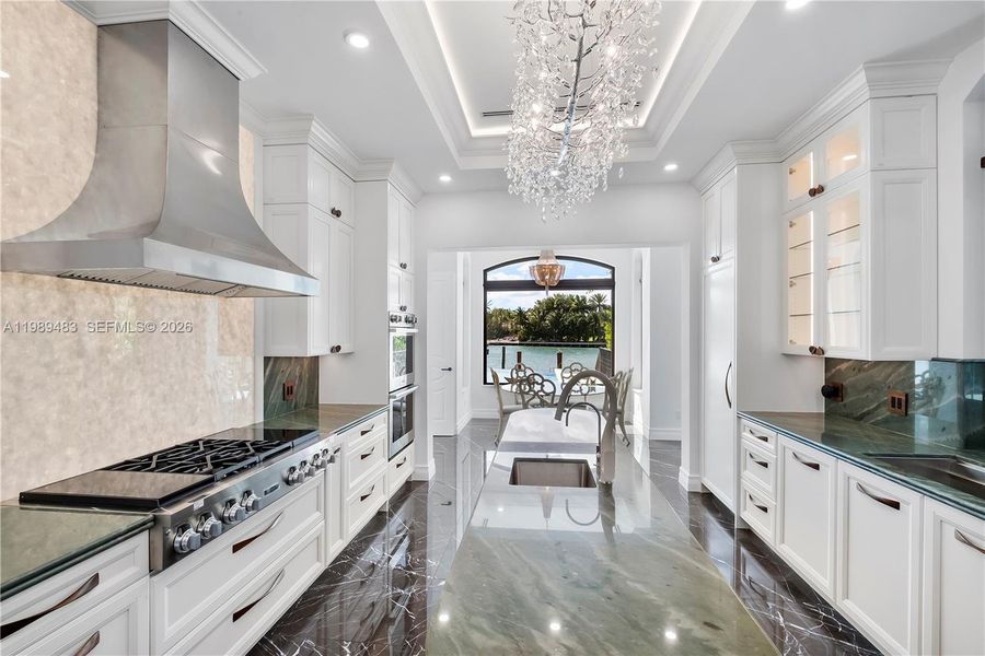 Furnished interior view inside a new home in , Surfside (Image 11).